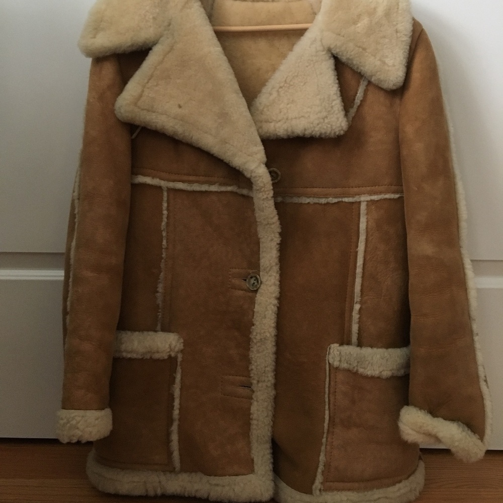 Sherpa Suede Coat